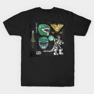 Green Power Weapons T-Shirt